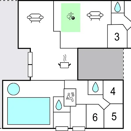 Pet Friendly In Tranekaer With Sauna Dom wakacyjny Hou (Syddanmark)